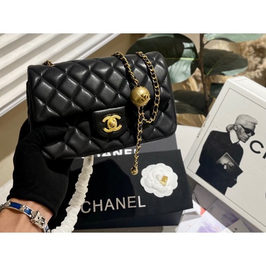 CHANEL Flap CF Square Mini Bag