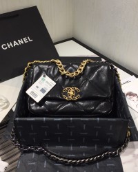 Chanel 19 Handbag Golden Chain