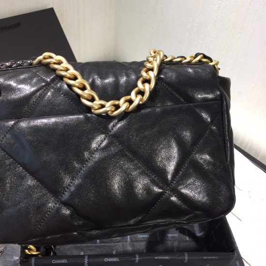 Chanel 19 Handbag Golden Chain