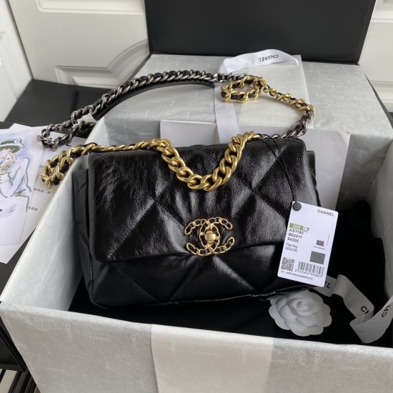 Chanel 19 Handbag Golden Chain