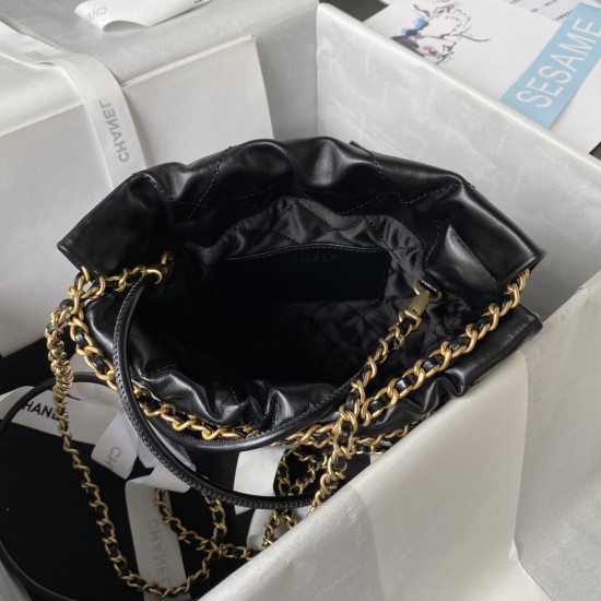 Chanel 22 Mini Bag Golden Chain