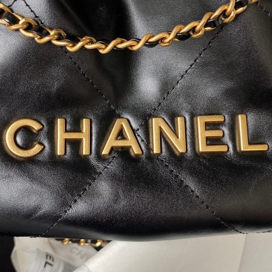 Chanel 22 Mini Bag Golden Chain