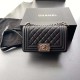 Chanel BOY Handbag Small Black