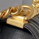 Chanel BOY Flap Handbag With Handle Black