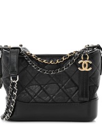 Chanel Gabrielle Hobo Bag Black