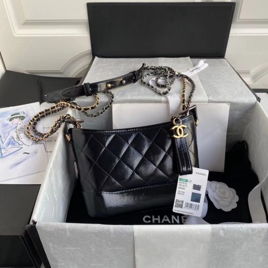 Chanel Gabrielle Hobo Bag Black