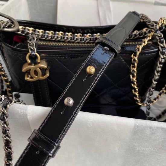 Chanel Gabrielle Hobo Bag Black