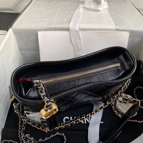 Chanel Gabrielle Hobo Bag Black