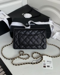 Chanel Wallet on Chain Black