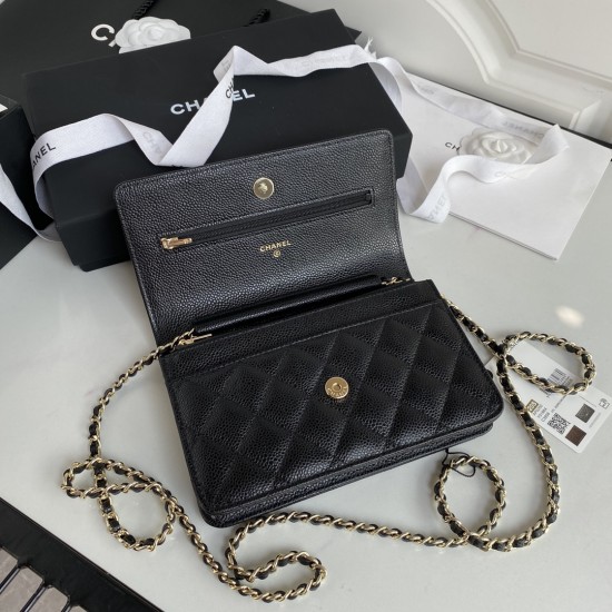 Chanel Wallet on Chain Black