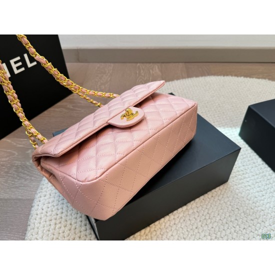 CHANEL Classic Flap CF Small Bag Pink