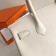 Hermes Birkin 25 White