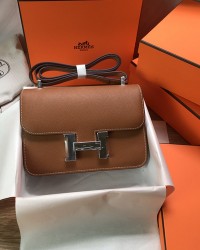 Hermes Constance 18 Brown