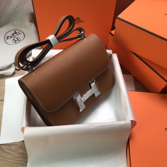 Hermes Constance 18 Brown