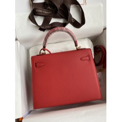 Hermes Kelly 25 Red