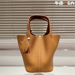 Hermes Picotin 18 Brown