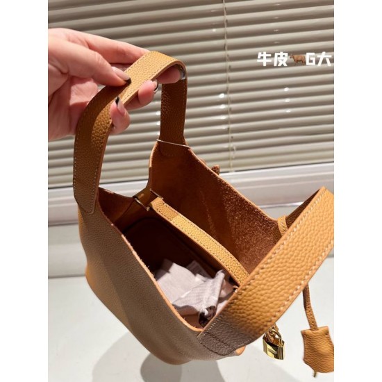 Hermes Picotin 18 Brown