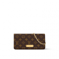 Wallet On Chain Lily Monogram M82509