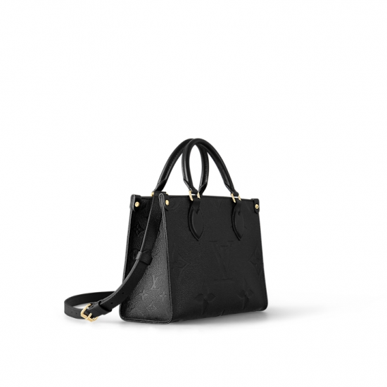 Onthego PM Black Monogram Empreinte Leather M45653