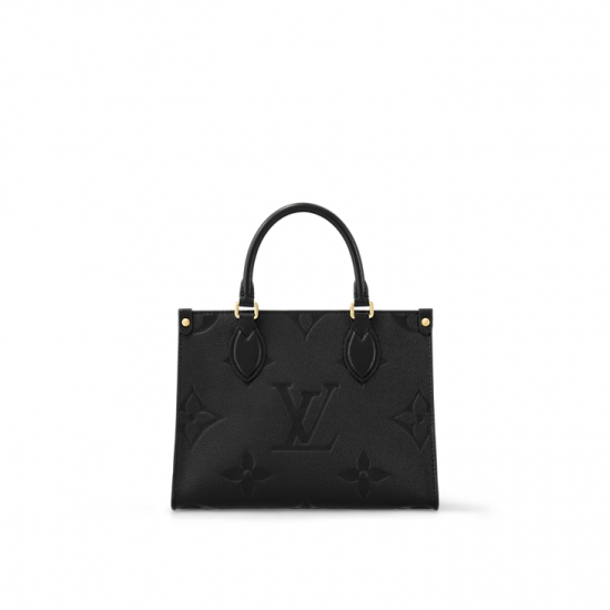 Onthego PM Black Monogram Empreinte Leather M45653