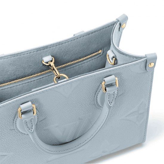 Onthego PM Blue Hour Monogram Empreinte Leather M46840