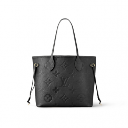 Neverfull MM Black Monogram Empreinte Leather M45685