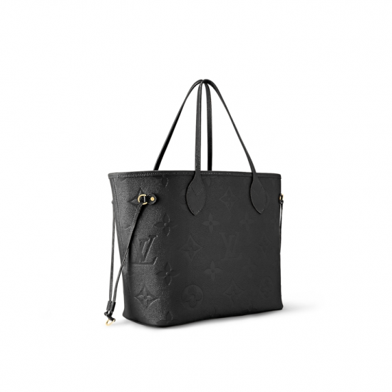 Neverfull MM Black Monogram Empreinte Leather M45685