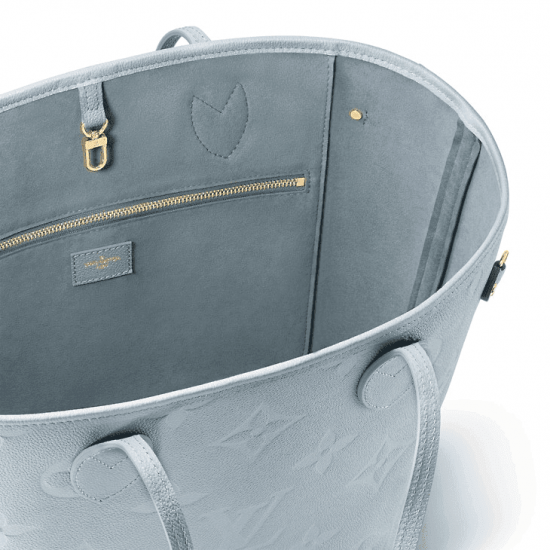 Neverfull MM Blue Hour Monogram Empreinte Leather M46482