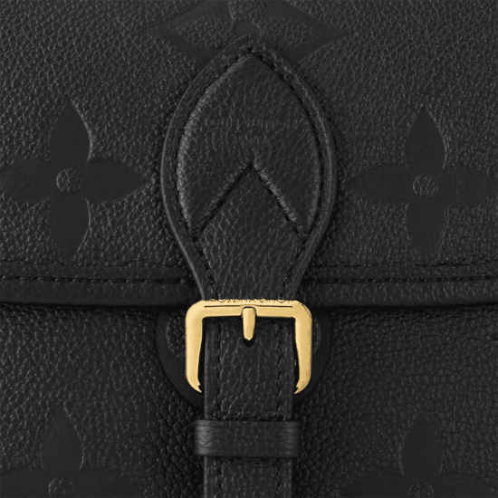 Diane Black Monogram Empreinte Leather M46386