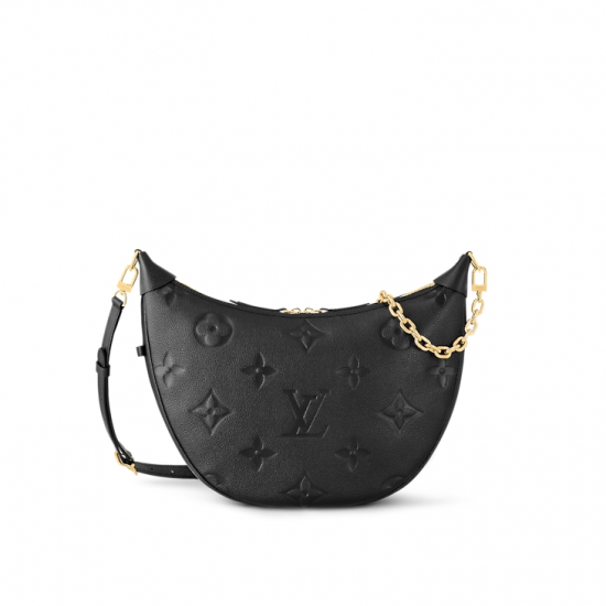 Loop Hobo Black Monogram Empreinte Leather M46725