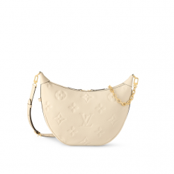 Loop Hobo Cream Monogram Empreinte Leather M46739