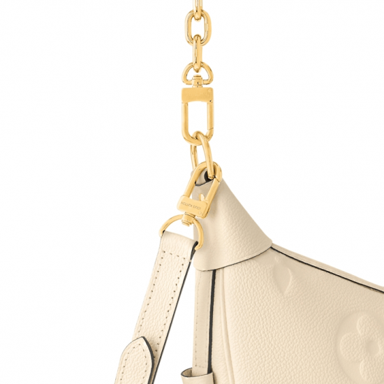 Loop Hobo Cream Monogram Empreinte Leather M46739