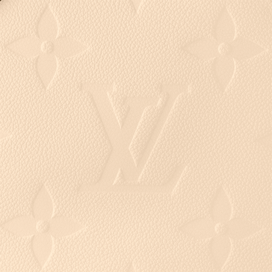 Neverfull MM Cream Monogram Empreinte Leather M46676