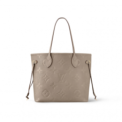 Neverfull MM Turtledove Monogram Empreinte Leather M45686