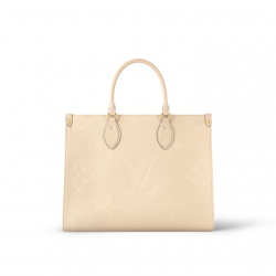 OnTheGo MM Cream Monogram Empreinte Leather M46531