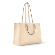 OnTheGo MM Cream Monogram Empreinte Leather M46531