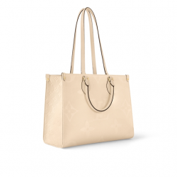 OnTheGo MM Cream Monogram Empreinte Leather M46531