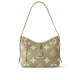 CarryAll PM Khaki Cream Bicolor Monogram Empreinte Leather M46672