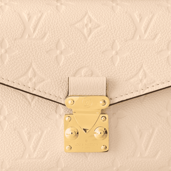 Pochette Métis East West Cream Monogram Empreinte Leather M22942