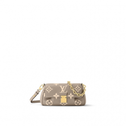 Favorite DoveCream Bicolor Monogram Empreinte Leather M45836