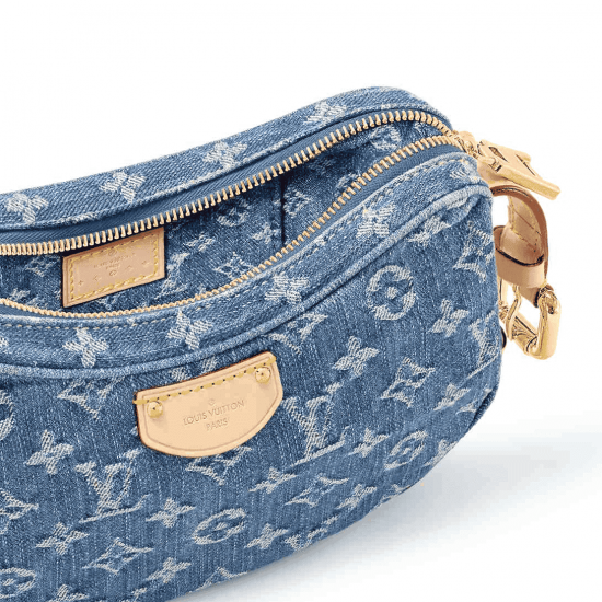 Croissant MM Monogram Denim M46856