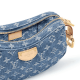 Croissant MM Monogram Denim M46856