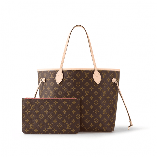 CUSTOMIZABLE Neverfull MM Cherry Monogram M41177