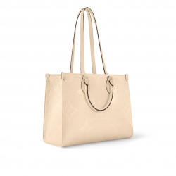 OnTheGo MM Cream Monogram Empreinte Leather M46531