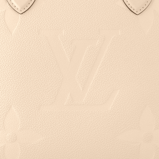 OnTheGo MM Cream Monogram Empreinte Leather M46531