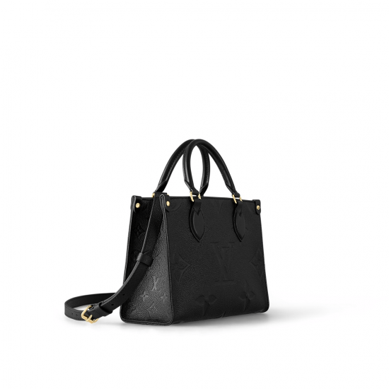 Onthego PM Black Monogram Empreinte Leather M45653