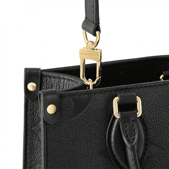 Onthego PM Black Monogram Empreinte Leather M45653