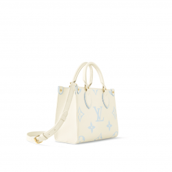 OnTheGo PM LatteBubble Tea Bicolor Monogram Empreinte Leather M46833