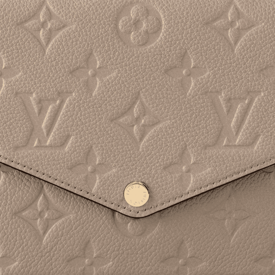 Félicie Pochette Turtledove Monogram Empreinte Leather M82609