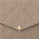 Félicie Pochette Turtledove Monogram Empreinte Leather M82609